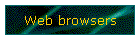 Web browsers