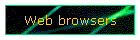 Web browsers