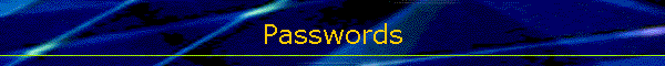 Passwords